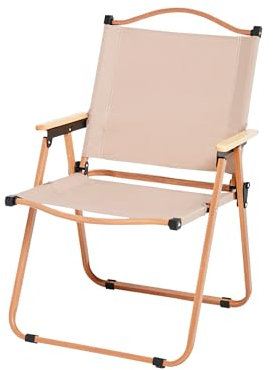 MAGIC SELECT Klappbarer Camping-Stuhl, Campingstuhl, Klappstuhl, Klappstuhl für Outdoor-Camping, Indoor-Angelstuhl, Garten, Strand, Armlehnen, für jedes Terrain.(75x45x47cm)