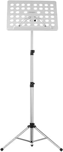 Atril para partituras, Atril para Orquesta, atriles, Soporte para partituras de Altura Ajustable, atriles para partituras de aleación de Aluminio, violín Plegable, Soporte para Libros de Escritorio(