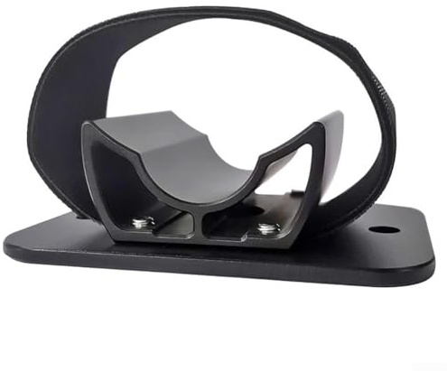 Supporto per ruota posteriore per bicicletta, in lega di alluminio, staffa fissa con fissaggio in nylon, fissaggio sicuro per berline e auto sportive, facile da installare, per ciclismo, efficienza di