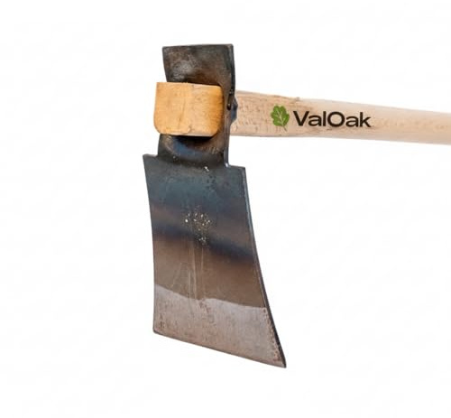 Valoak Zappa Quadra da Giardinaggio | Manico in Legno di Faggio da 110 cm | Lama in Acciaio da 14,5x13 cm | Made in Italy