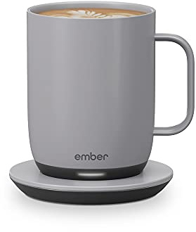 Ember Temperature Control Smart Mug 2, 14 Oz, App-Controlled Heated Coffee Mug with 80 Min Battery Life and Improved Design, GrayModel
