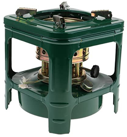 HYQNG Petroleum Heating Stove, Outdoor Lightweight Alcohol Kerosene Diesel Heating Oven, Camping Stove with 8 furnace cores，for Backpacking, Hiking, Picnic, Windproof Camping Grill