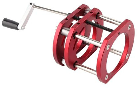 Sollevatore per router, in lega di alluminio, diametro in acciaio inox, per lavorazione del legno, piastra di sollevamento con 4 ganasce e manovella, base per di sollevamento del