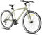 Hiland 28 Zoll 700C Trekking Bike Cityrad Damenrad 7 Gang Tiefem Durchstieg Hybrid Fahrrad Pendlerfahrrad für Frauen grün