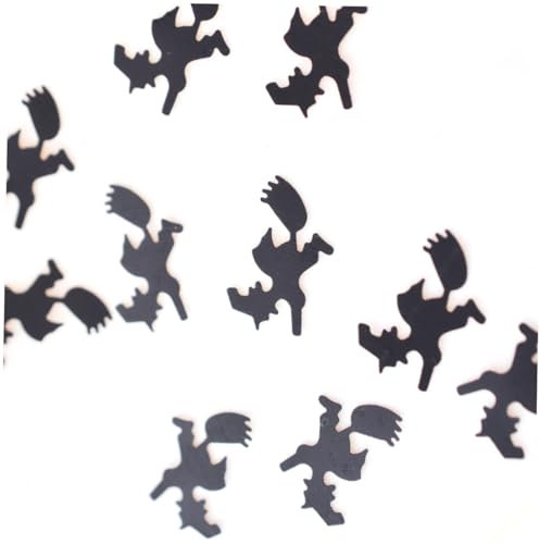 Cabilock Requisiten 1 Packung Halloween-konfettipapier Halloween-partydekorationen Abschlussballdekorationen Dekorationen Für Tanzpartys en Halloween-ornament Esstisch Schmücken