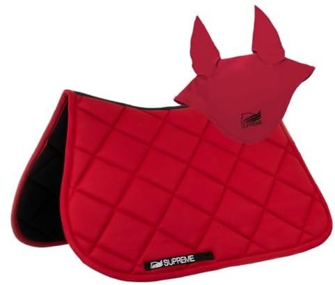 Equivalence Kit Sottosella da Salto con Cuffietta, Tessuto Tecnico, Red