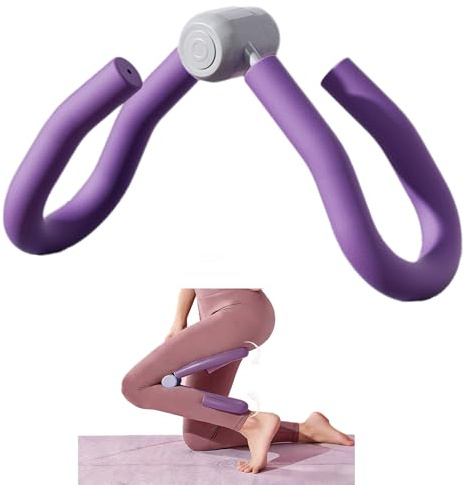 Entraîneur Musculaire Pelvien Toner Poitrine - Appareil D'Entraînement Pour Les Exercices Pour Jambes Intérieur Cuisses Bras Dos Appareils Sport Pour Entraînement (Violet)