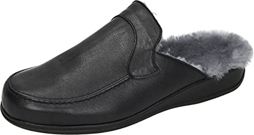 Manitu Home 220261, Ciabatte Uomo, Nero, 40 EU