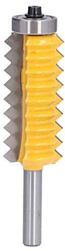 Router Bit 8mm Shank Multi Tooth Router Bit Metal Grooving Router Bit Cutting Tool for Woodworking