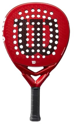 Wilson Padel-Schläger Bela Elite V2.5, Carbonfaser/EVA, 365 g, Rot