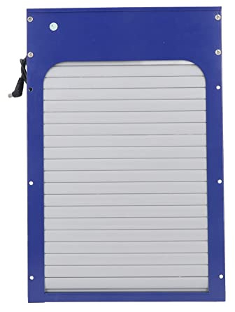 Automatic Chicken Coop Door with Time Setting Roller Curtain Chicken Door Opener for Duck Goose
