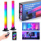 Euakee Lampe LED TV, Gaming Smart LED Lampe, RGB avec Effets D'éclairage Multiples, Light Bars avec Modes Scène et Modes Musique, Déco pour Jeu, Photos, PC, Télévision, Pièce (42CM180°)