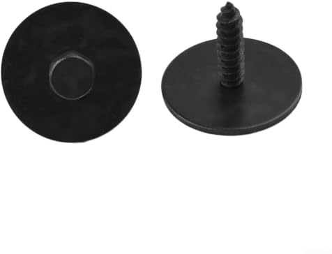 Lot de 6 vis de fixation de dessous de plateau A0019906036 pour Mercedes Classe C W203/W204/W207 Classe E W211 CLS C219 - Matériel de montage sous le capot du moteur - Convient pour l'avant et