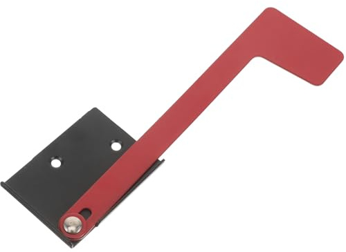 GLEAVI Set Bandiera Adesiva per Cassetta Postale, Bandiera Rossa in Ferro Resistente Installazione Semplice, Ricambio Pratico per Cassette Postali in Legno e Metallo, Accessorio Esterno