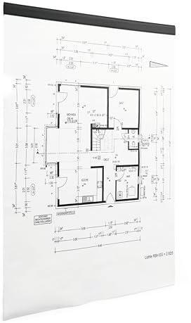 Durable 470701 Riel Durafix de 297 mm, banda autoadhesiva para sujeción magnética de documentos A3 retrato y A4 paisaje, bolsa de 5 piezas, negro