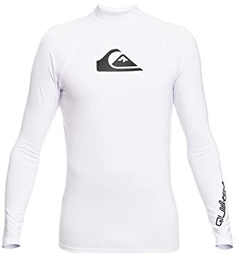 Quiksilver All Time - Long Sleeve UPF 50 Rash Vest for Men