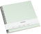 Semikolon 364035 Spiral Album Economy Large, 34,5x33,2 cm, Fotoalbum, 50 Seiten cremeweiß, Fotobuch, moss pastell-grün
