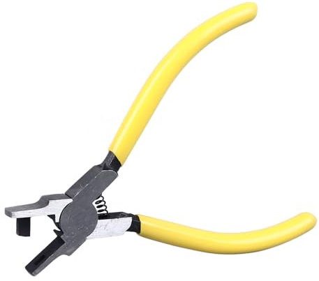 Uhrenarmbandstanzer, Stanzzange für Leder- und Gummiarmband aus Karbonstahl, mit 4 X 2 Mm Quadratischem Loch