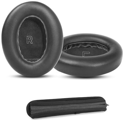 Cuscinetti per cuffie e Imbottitura per archetto per Quiet Comfort Ultra Cuffie Compatibile con Bose Quiet Comfort Ultra Cuffie Cuscinetti auricolari con Pelle proteica premium