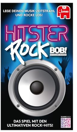 Hitster Rock, EIN Party- und Kartenspiel für Erwachsene und Familien - 2 bis 10 Spieler ab 16 Jahren, Deutsch (DE)