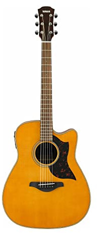 Yamaha A-Series A1M Acoustic-Electric Guitar, Vintage Natural