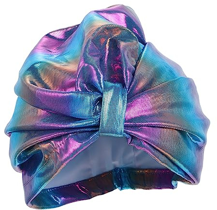 Garneck Cuffia da Nuoto da Donna Leggera ed Elastica in Nailon Blu per Piscina, Stile alla Moda, per Ragazze e Adulti, per Allenamenti e Nuoto Sportivo Stili multipli