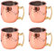 Hausdec Mini 2-Ounce Stainless Steel Mug Espresso Mini Mugs Copper Plated Mugs 4
