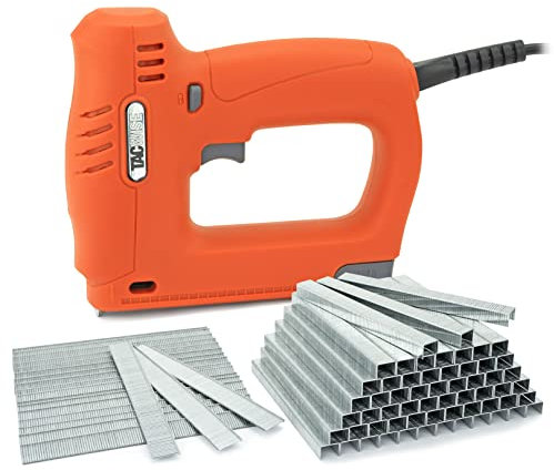 Tacwise 1702 Hobby 53-13EL Electric Staple/Brad Nail Gun with 5000 Staples and 2000 Nails, Uses Type 53 or Type 13 Staples and Type 18G Nails