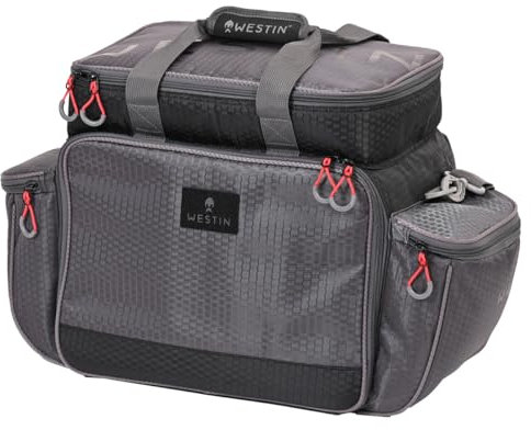 Westin W4 Master Lure Bag 5 Boxes Os Titanium Black Angeltasche