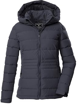 killtec Donna Giacca/giaccone trapuntato in piuma d'oca con cappuccio KOW 10 WMN QLTD JCKT, nachtblau, 40, 43302-000