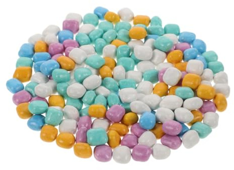 BESPORTBLE Indoor Decorative River Rocks Smooth Natural Stones Gravel for Plants Succulents Sensory Play Beach Feel Year Use