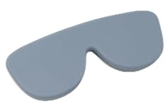 Lups – Funda para Gafas de Vista o Sol de Silicona Flexible, Ultraligera - 29g - Protección Resistente y Lavable, Diseño Universal Adaptable, Estuche Compacto | Gris