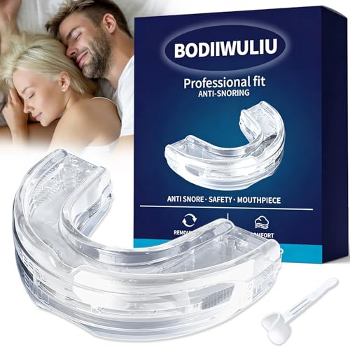 Dentale Antirussamento, Mouth Guard for Teeth Grinding,Dispositivi anti Russamento per Uomini e Donne,Dispositivo Anti Russamento,Migliorare il Sonno,Favorisce la Respirazione