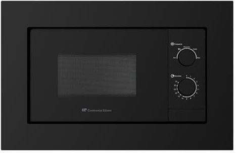 Micro-ondes encastrable - CONTINENTAL EDISON - CEMO20EBM2-1280 W - L59,5xH38,5xP35,3 cm - 20L - Noir