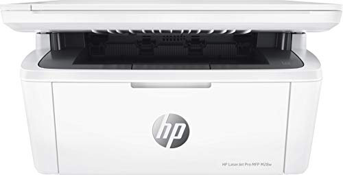 HP W2G55A#B19 LaserJet Pro M28w Multifunktionsgerät Laserdrucker (Schwarzweiß Drucker, Scanner, Kopierer, WLAN, Airprint) weiß