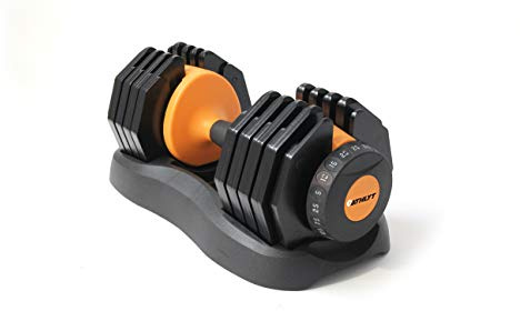Athlyt Manubrio regolabile da 25 kg, nero