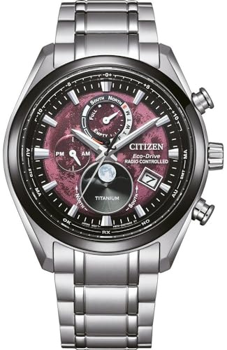 Citizen Herren Multi Zifferblatt Eco-Drive Armbanduhr Tsuki-yomi