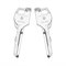 OHYER 2 pièces Petit Couteau Pliant Couteau de Poche Pour le Plein Air convient comme coupe-papier ou couteau à paquets Multifonction Couteau Utili-Key Couteau de ceinture Outdoor Facile à ranger