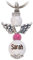 Handmade Schutzengel mit Namen (Rosa)