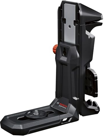 Bosch Professional Mount LB 10 and Ceiling Clip DK 10 (Strong Magnets, Ceiling Applications, Compatible with The GLL 2-15 G)