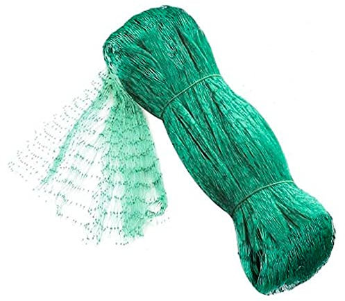Acan Tradineur - Malla Anti pájaros, Polietileno, Red de protección contra Animales, Aves para Plantas, árboles, jardín, huerto, Cultivos (Verde, 4 x 6 m)