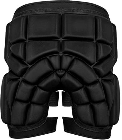 PRELGOSP Ski-Hüftpolster, Erwachsene Kinder Protektorenhose Snowboard, Anti-Drop Extremsport SteißBein Protektor für Ski Skifahren Skaten Skateboard Snowboard,S