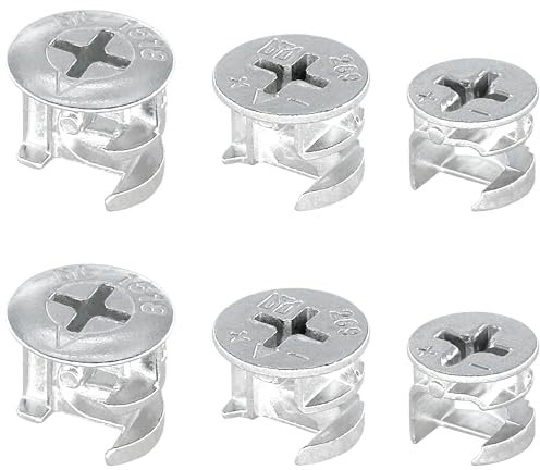 60 PCS Funiture Cam Lock Nuts Eccentric Wheel Nuts