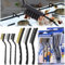 Drahtbürste Klein Set,6pcs Drahtbürsten Set,Edelstahl Stahlbürste Kleine,Messingbürste Metallbürste Stahl Nylon Pinsel,Hand Drahtbürsten Satz,für Reinigung Schmutz und Rost