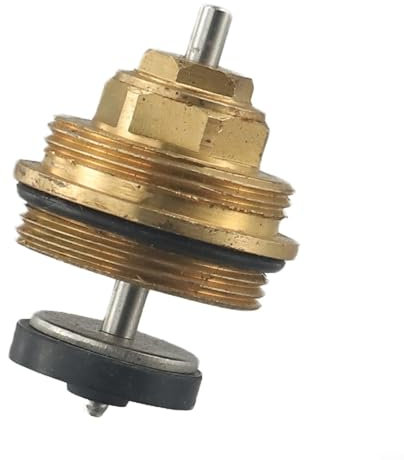 17Pcs M30x1.5 Brass Valve Core, For Underfloor Heating Thermostat Electric Actuator, Underfloor Heating Manifold Return Pin Valve