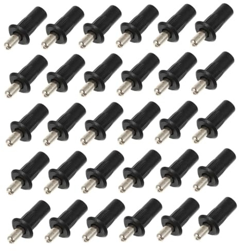 OFFSCH 100piezas Accesorios Para Persianas Kit De Reparación Sujetadores De Plástico y Pasadores De Rotación Herrajes Para Persianas Antihuracanes Reemplazo De Pasadores De Para Uso