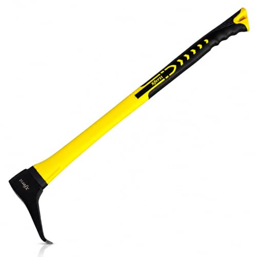 Xforst Sappie Forst 70 cm – Profi-Handsappie Sapie mit Fiberglasstiel & gehärteter Stahlklinge | Forstwerkzeug zum Wenden, Heben, Tragen von Holz & Brennholz | Fällheber, Stammwender P55FL