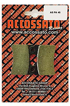 Accossato AGPA45OR-39 Pastiglia Freno per SCORPA > SY 250 TRIAL, 250 (2000), Set di 2
