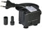 Kavolet Mini-Pumpe für Aquarien, 450 l/h, 6 W, Tauchpumpe für Aquarien, geeignet für Teiche mit Springbrunnen und Hydrokultur-System, mit 2 Düsen, AC220-240 V