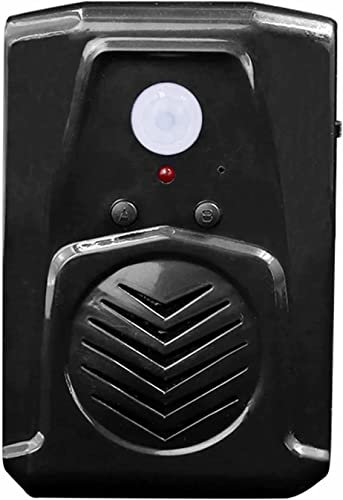 Btstil PIR Infrared Motion Sensor Activated Voice Player Download MP3 Files Freely for Shop Sale, Garage Door Alert, Greeting Visitor Door Chime, Security Reminder